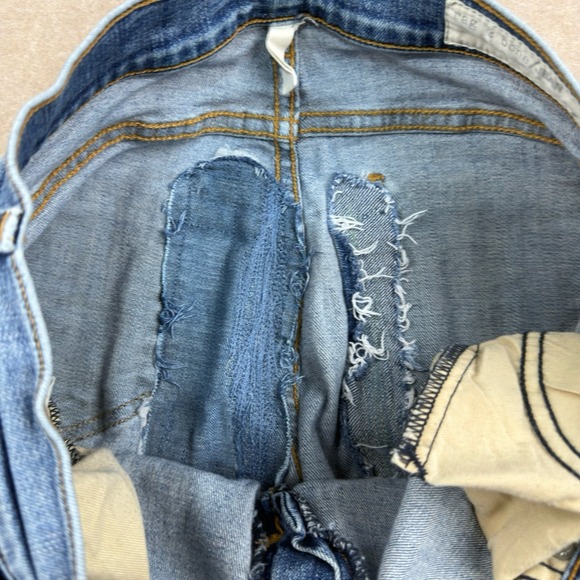 Rag & Bone Women's Jeans Size 27 Blue Surf Skinny Mid Rise Stretch Made in USA - Picture 3 of 16